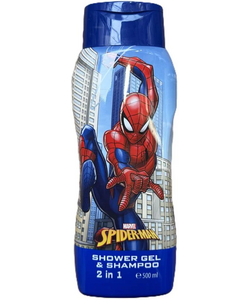 Marvel Spiderman - 2 in 1 Shampoo & Douchegel - 500ml