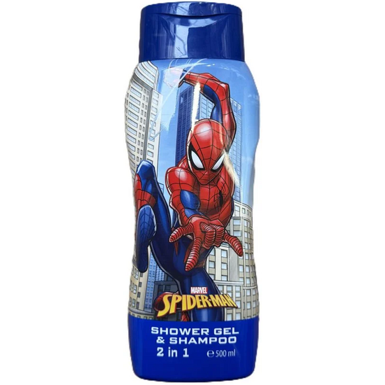 Marvel Spiderman - 2 in 1 Shampoo & Douchegel - 500ml