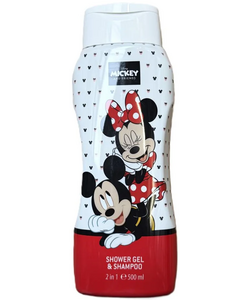 Disney Mickey & Minnie - 2 in 1 Shampoo & Douchegel - 500ml