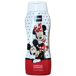 Disney Mickey & Minnie - 2 in 1 Shampoo & Douchegel - 500ml