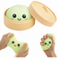 Squishy Bun - Mystery Dumpling - Groen