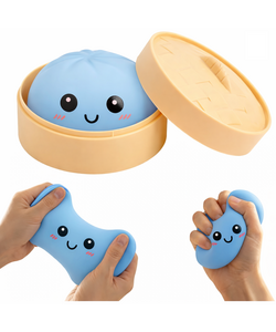 Squishy Bun - Mystery Dumpling - Blauw