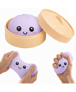 Squishy Bun - Mystery Dumpling - Paars