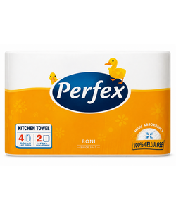 Perfex Keukenrollen - 2-laags - 4st