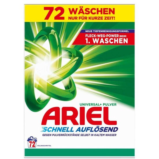 Ariel Ariel Waspoeder - Regular - 72 Wasbeurten