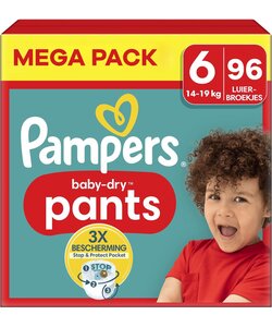 Pampers Baby Dry Pants - Maat 6 - 96 Luierbroekjes