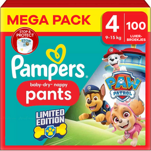 Pampers Baby Dry Pants - Maat 4 - 100 Luierbroekjes