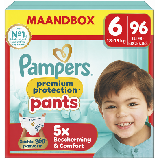 Pampers Pampers Premium Protection Pants - Maat 6 - 96 Luierbroekjes