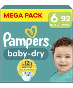 Pampers Baby Dry - Maat 6 - 92 Luiers