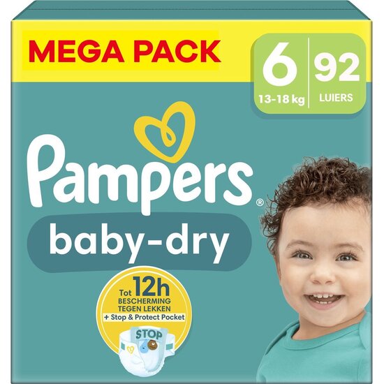 Pampers Pampers Baby Dry - Maat 6 - 92 Luiers