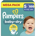 Pampers Pampers Baby Dry - Maat 5+ - 100 Luiers