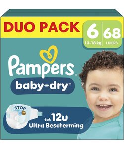 Pampers Baby Dry - Maat 6 - 68 Luiers