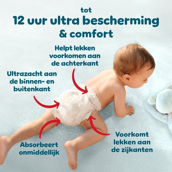 Pampers Pampers Premium Protection Pants - Maat 5 - 74 Luierbroekjes