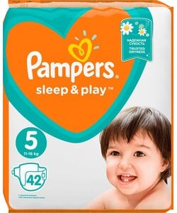 Pampers Sleep & Play - Maat 5 - 42 Luiers