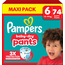 Pampers Pampers Baby Dry Pants - Maat 6 - 74 Luierbroekjes