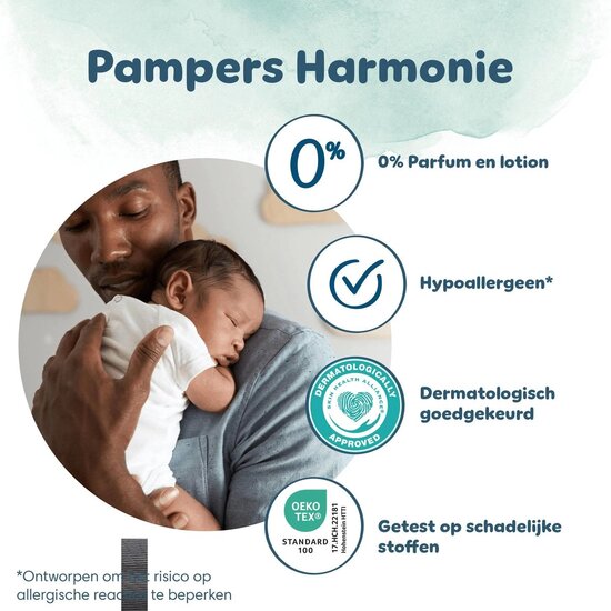 Pampers Pampers Harmonie - Maat 2 - 104 Luiers