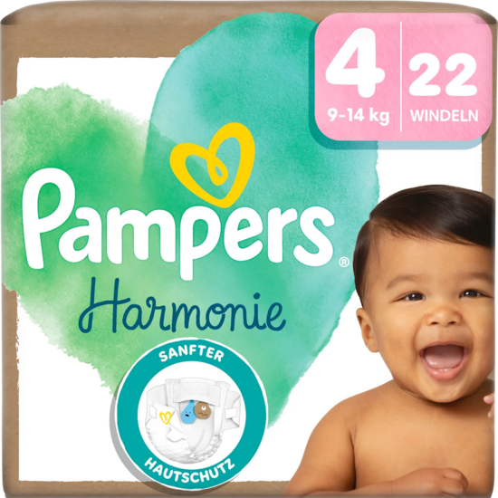 Pampers Pampers Harmonie - Maat 4 - 22 Luiers