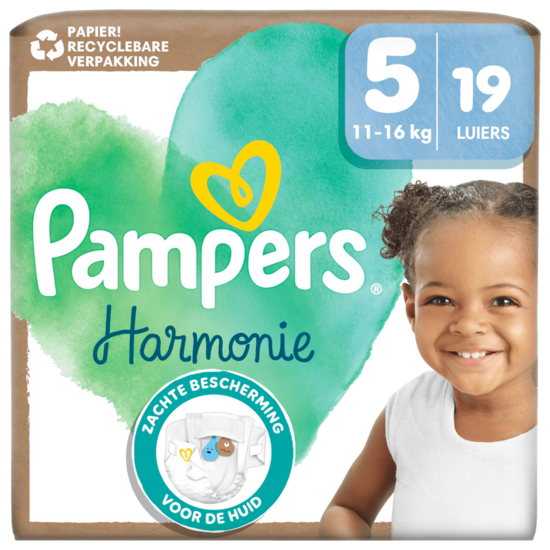 Pampers Pampers Harmonie - Maat 5 - 19 Luiers