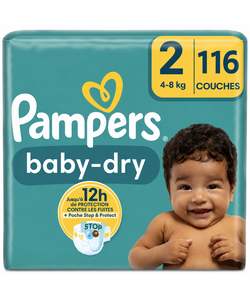 Pampers Baby Dry - Maat 2 - 116 Luiers