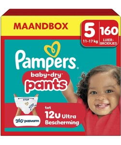 Pampers Baby Dry Pants - Maat 5 - 160 Luierbroekjes