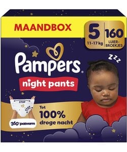 Pampers Night Pants - Maat 5 - 160 Luierbroekjes