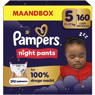 Pampers Night Pants - Maat 5 - 160 Luierbroekjes