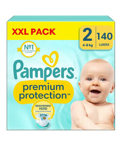 Pampers Premium Protection - Maat 2 - 140 Luiers
