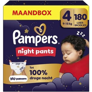 Pampers Night Pants - Maat 4 - 180 Luierbroekjes