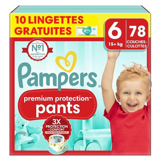 Pampers Pampers Premium Protection pants  Maat 6  78 luierbroekjes