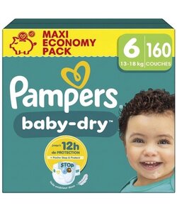 Pampers Baby Dry - Maat 6 - 160 Luiers