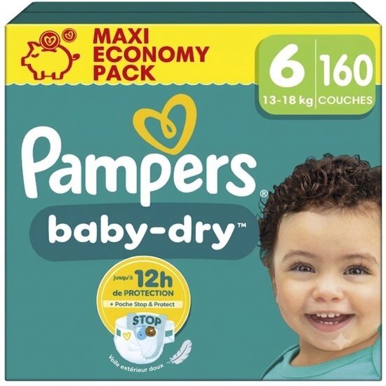 Pampers Pampers Baby Dry - Maat 6 - 160 Luiers