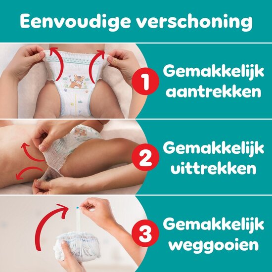 Pampers Pampers Baby-Dry Nappy Pants – Maat 6 –138 Luierbroekjes 