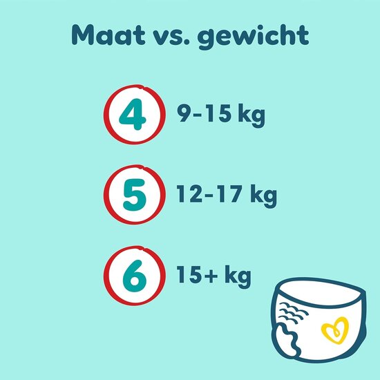 Pampers Pampers Premium Protection Pants - Maat 4 - 168 Luierbroekjes