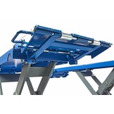 TM 3 Tonnen Reifendienst Scherenhebebühne , Reinigungsbrücke, Reinigungsbrücke, Reifenbrücke - 230 Volt