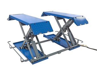 TM 3 Tonnen Reifendienst Scherenhebebühne , Reinigungsbrücke, Reinigungsbrücke, Reifenbrücke - 230 Volt