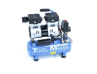 TM 9 Liter professioneller geräuscharmer Kompressor 0,75 PS 230 V