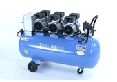 TM 150 Liter professioneller flüsterkompressor 3 PS 230 V