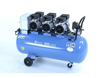 TM 150 Liter professioneller flüsterkompressor 3 PS 230 V