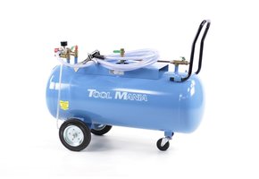 TM Trockenschaummaschine mit Pistole und 100l Tank