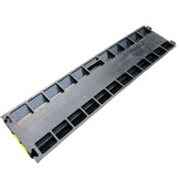 TM 100 cm Kabelbrücke/Kabelrinne mit Klappe und 2 Kanälen