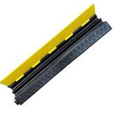 TM 100 cm Kabelbrücke/Kabelrinne mit Klappe und 2 Kanälen