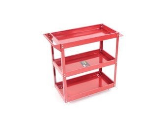 TM 3 Etagen Werkstattwagen Werkzeugwagen Rollwagen Montagewagen Wagen Werkstatt - ROT