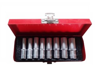 TM 8 Stück 1/4 "Long Socket Set