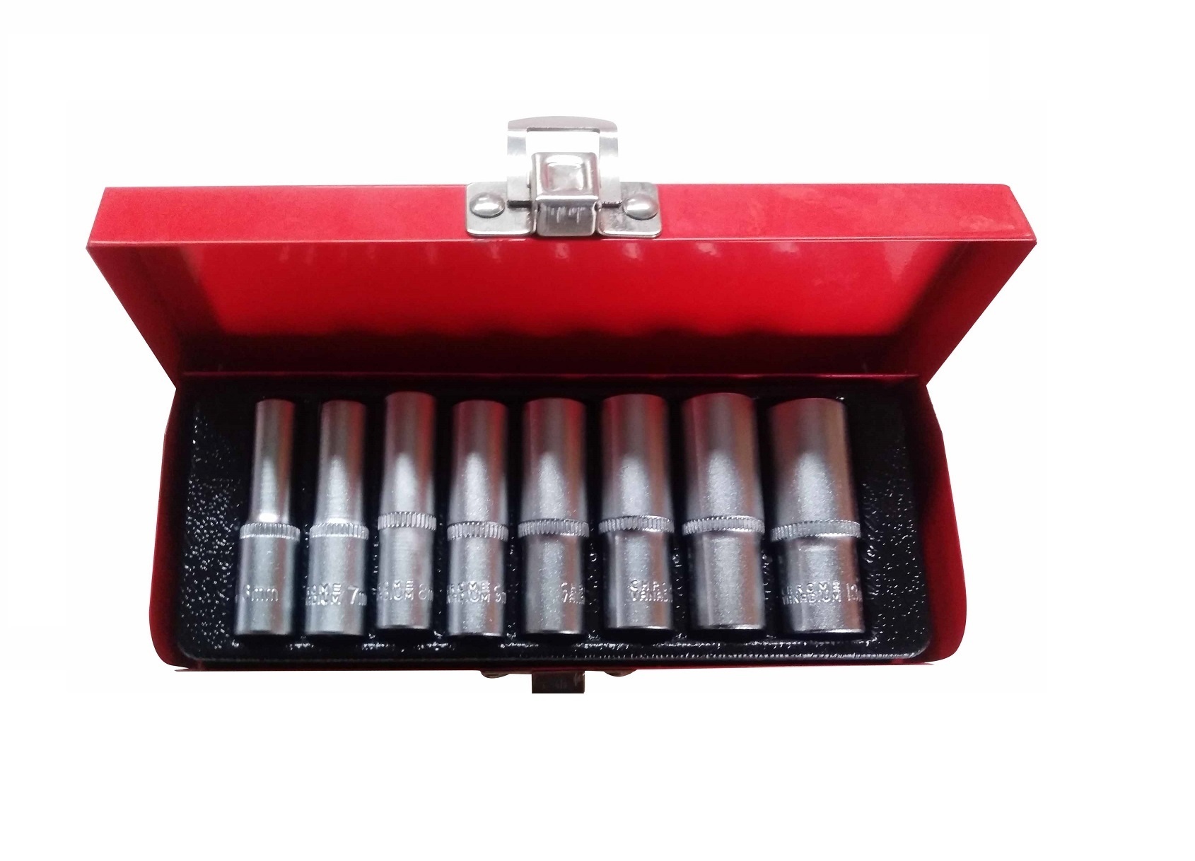 TM 8 Stück 1/4 "Long Socket Set