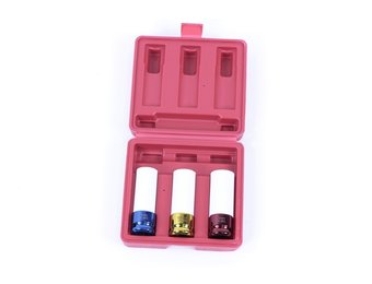 TM 3-teiliges langes Impact-Socket Schlagschraubernüssemit Kunststoffschutzhülsen