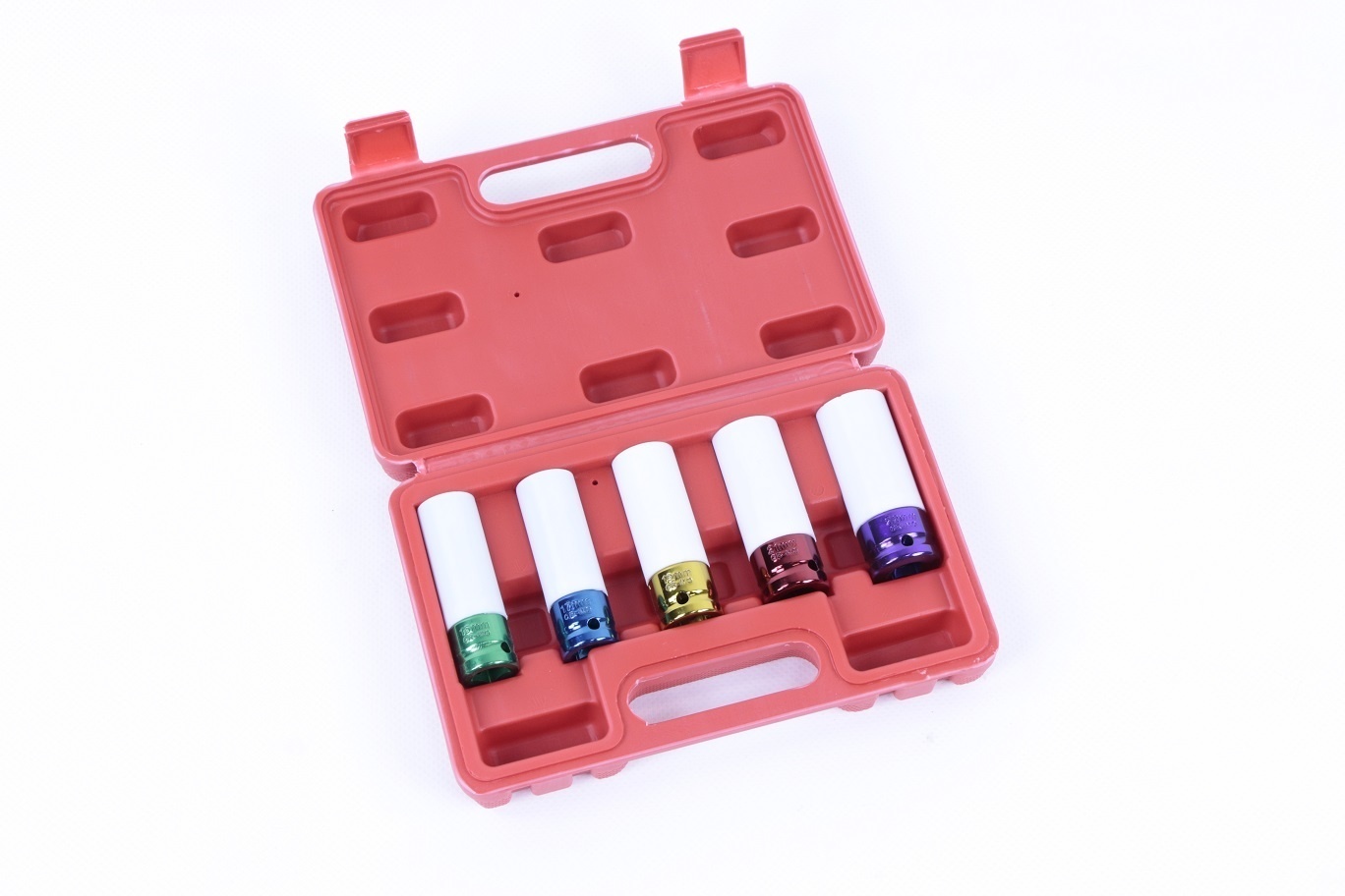 TM 5-teiliges langes Impact-Socket Schlagschraubernüsse mit Schutzhülsen