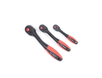 TM 3/8 "Professional Premium Ratsche 72 Zähne Rot / Schwarz