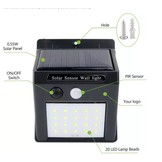 TM Solar Außenwandleuchte mit Bewegungssensor 3 Watt