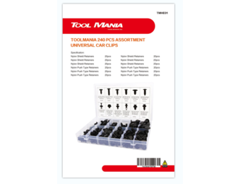 TM 240-teiliges Sortiment an Zierclips für FORD, BMW, HONDA