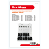 TM 242 Stück Sortiment Zierclips für HONDA